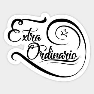 Extraordinario Sticker